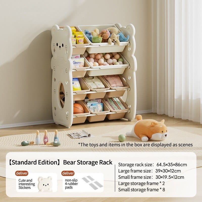 מעמד אחסון דוב 10 מיכלים מעמד אחסון דוב 10 מיכלים – תמונה 1