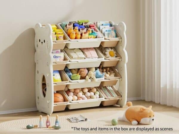 מעמד אחסון דוב 12 מיכלים