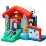 מתנפח הבית השמח עם עמדת כדורים 9311 מבית happy hop