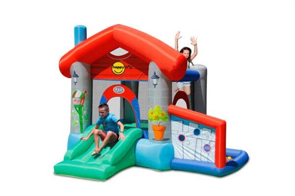 מתנפח הבית השמח עם עמדת כדורים 9311 מבית happy hop