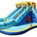 מתנפח מים עם מגלשה דו מסלולית נחש W83050 מבית Doctor Dolphin