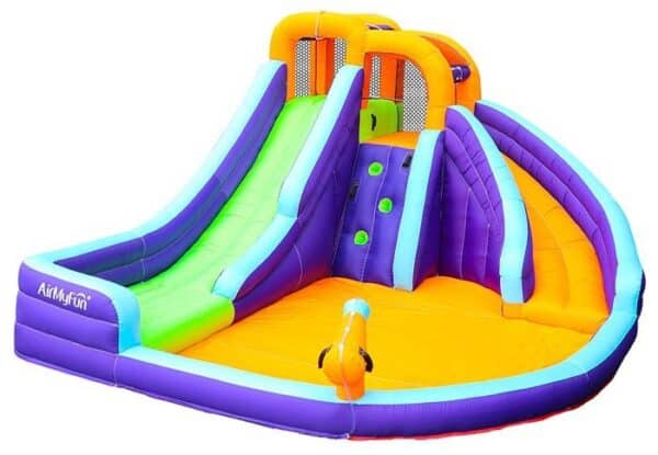 מתנפח מים עם שתי מגלשות W83006 מבית Doctor Dolphin