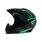 קסדה לילדים  Cruze שחור ירוק מבריק LARGE 80007