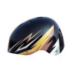 קסדה לילדים Stiro שחור זהב ולבן מבריק MEDIUM 81615