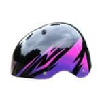 קסדה לילדים Stiro  שחור סגול כחול מבריק MEDIUM 81646