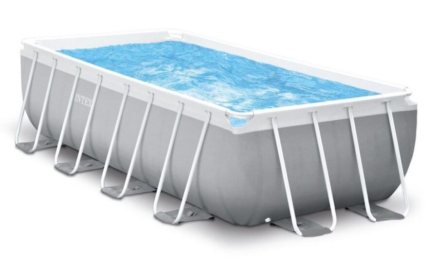 ⁦בריכה מלבנית Prism Frame Ultra ‎400×200×100‎ ס״מ | INTEX | מק״ט ‎26788‎⁩ – תמונה ⁦3⁩