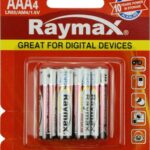 סוללות AAA4 אלקליין 19004110 מבית RAYMAX