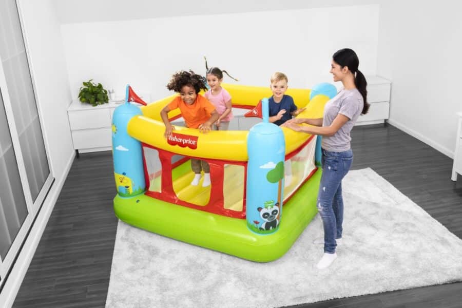 ⁦מתנפח קטן לילדים + משאבת ניפוח 93553 מבית BESTWAY⁩ – תמונה ⁦3⁩