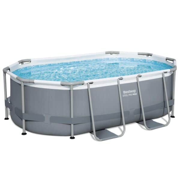 בריכה אובלית אולטרה pro max steel (305X200X84 סמ) 5614A מבית BESTWAY