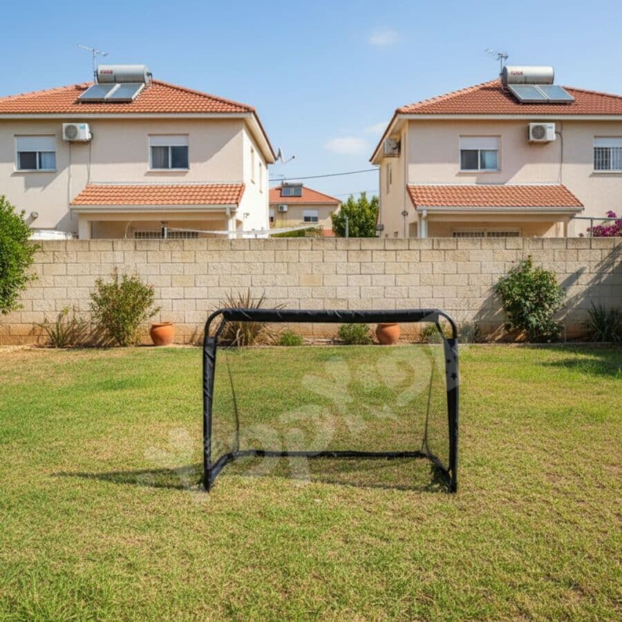 ⁦שער כדורגל ברזל עמיד עם רשת עמידה 91X61X122 סמ SSG-F09 מבית DERBY⁩ – תמונה ⁦3⁩