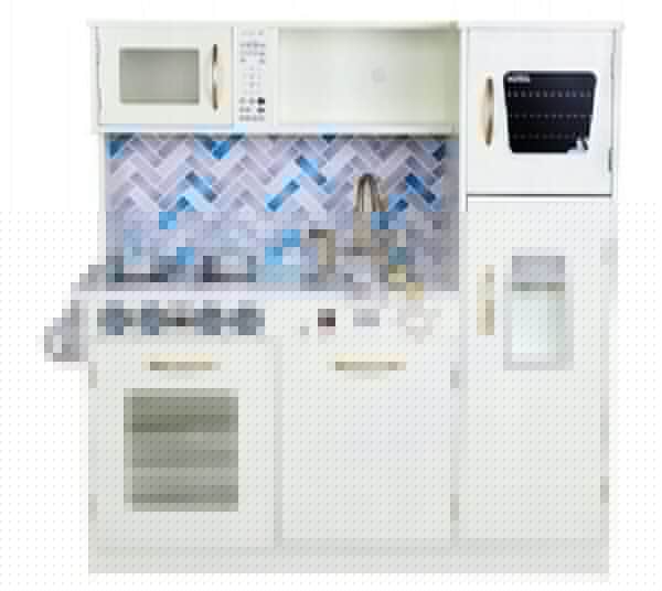 מטבח לילדים מעץ רונה W10C340B מאת בית העץ