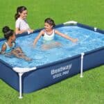 בריכה משפחתית מסגרת מלבנית (221X150X43) 56401 מבית BESTWAY