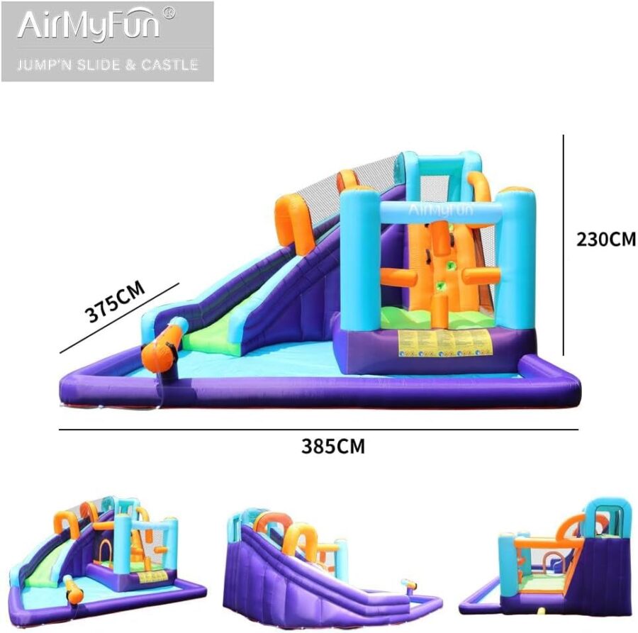 ⁦מתנפח מים עם מגלשה W83020 מבית Doctor Dolphin⁩ – תמונה ⁦5⁩