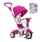 תלת אופן בעל 4 מצבי נסיעה BREEZE PLUS צבע ורוד 403353