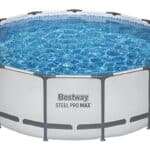 בריכת אולטרה עגולה אפורה MAX (427X122 סמ) 5612X מבית BESTWAY