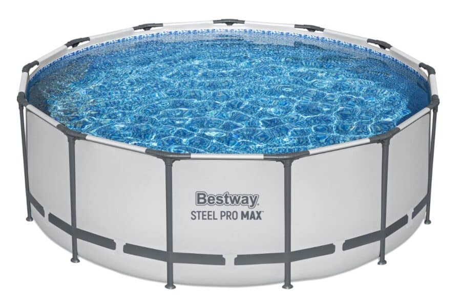 בריכת אולטרה עגולה אפורה MAX (457X122 סמ) 56438 מבית BESTWAY