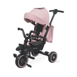 תלת אופן ורוד מסתובב מתקפל STEP 1 GO 18103