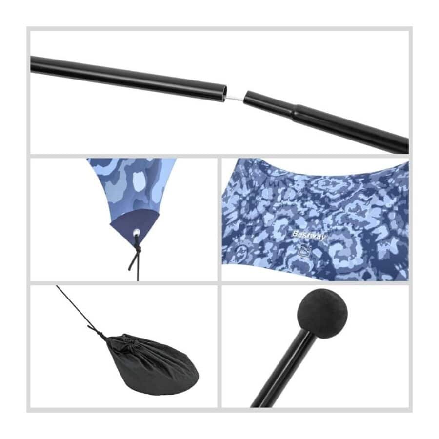 ⁦ציליית חוף כולל תיק נשיאה (210X198 סמ) 68145 מבית Bestway⁩ – תמונה ⁦3⁩
