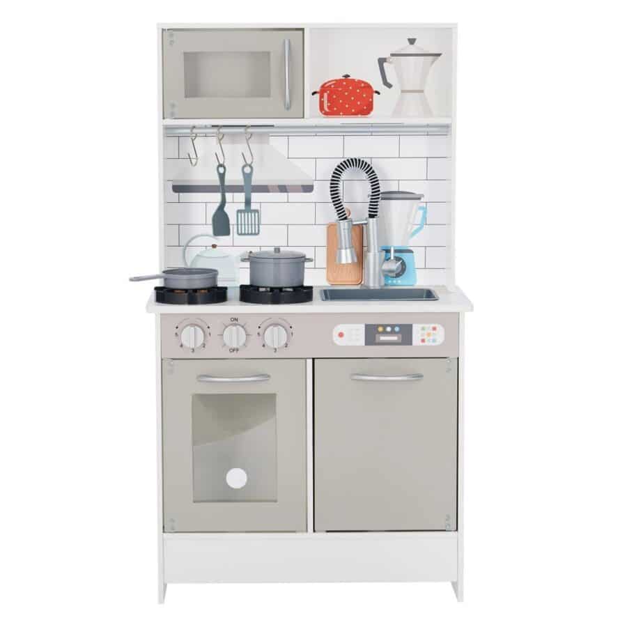 ⁦מטבח לילדים מעץ אלקטרוני גלי W10C843 מאת בית העץ⁩ – תמונה ⁦4⁩