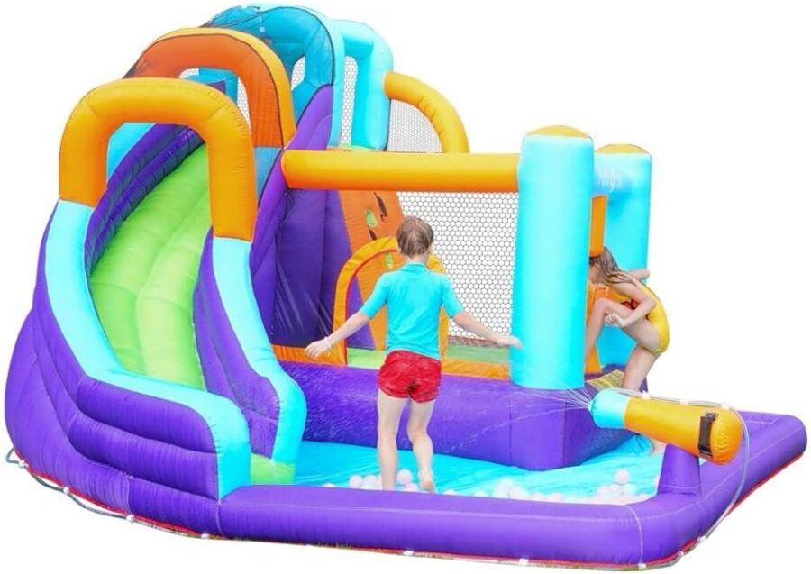 ⁦מתנפח מים עם מגלשה W83020 מבית Doctor Dolphin⁩ – תמונה ⁦6⁩