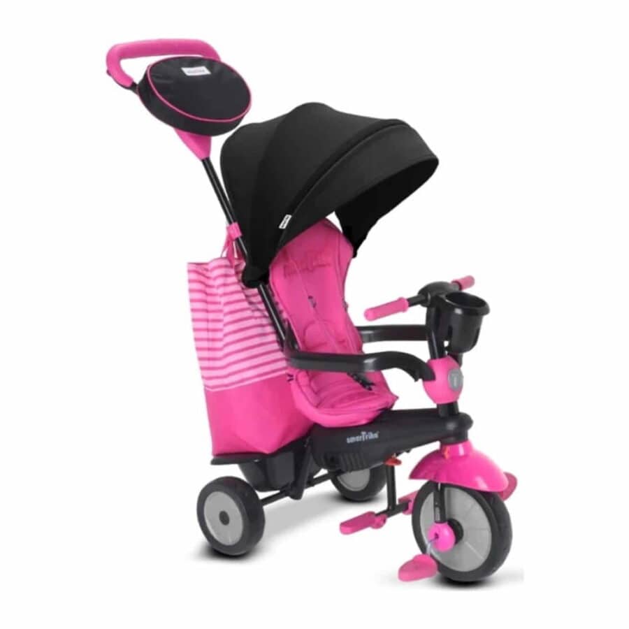 תלת אופן בעל 4 מצבי נסיעה SWING DLX צבע ורוד 798687