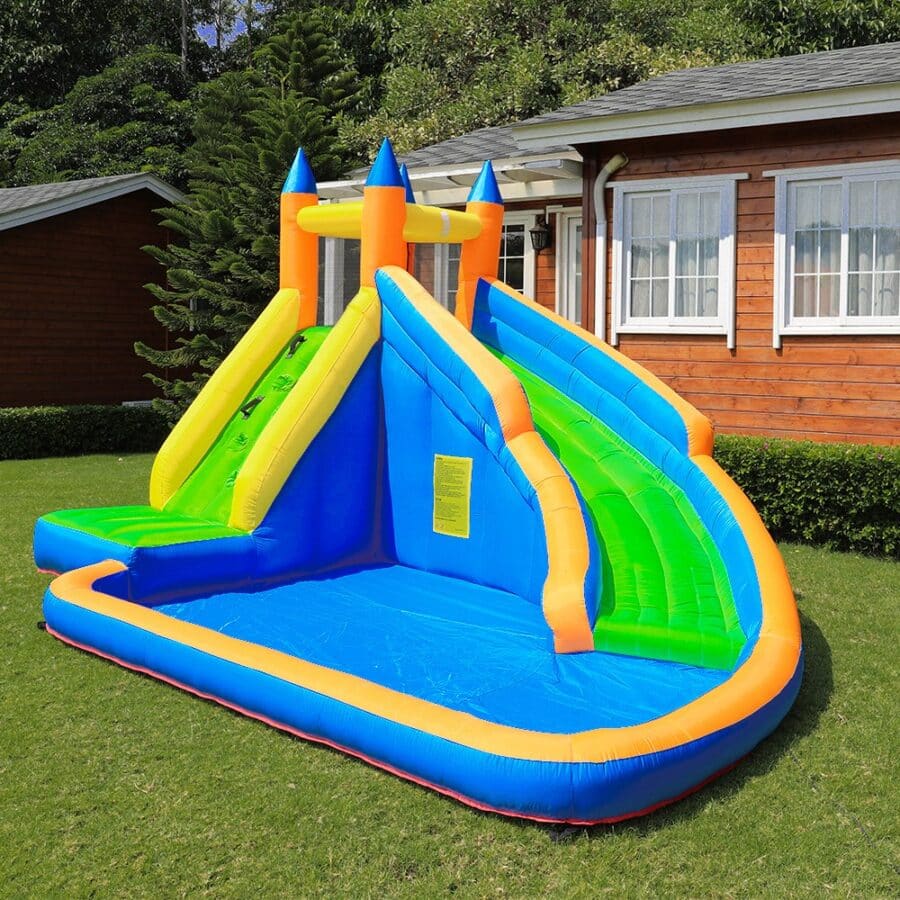 ⁦מתנפח מים טירה עם מגלשה W63009 מבית Doctor Dolphin⁩ – תמונה ⁦7⁩