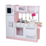 מטבח לילדים מעץ רעות צבע ורוד W10C382B-ורוד מאת בית העץ