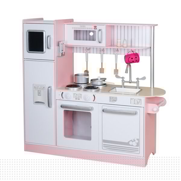 מטבח לילדים מעץ רעות צבע ורוד W10C382B-ורוד מאת בית העץ