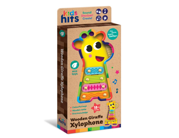 קסילופון גירפה מעץ לילדים 51246 מאת בית העץ