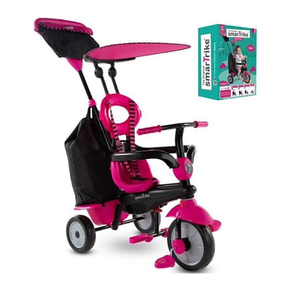 תלת אופן בעל 4 מצבי נסיעה VANILLA PLUS צבע ורוד 798151