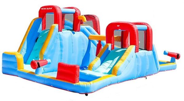 מתנפח מים עם שתי מגלשות W73033A מבית Doctor Dolphin