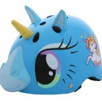 קסדה לילדים Magic Unicorn תכלת מבריק SMALL 82438