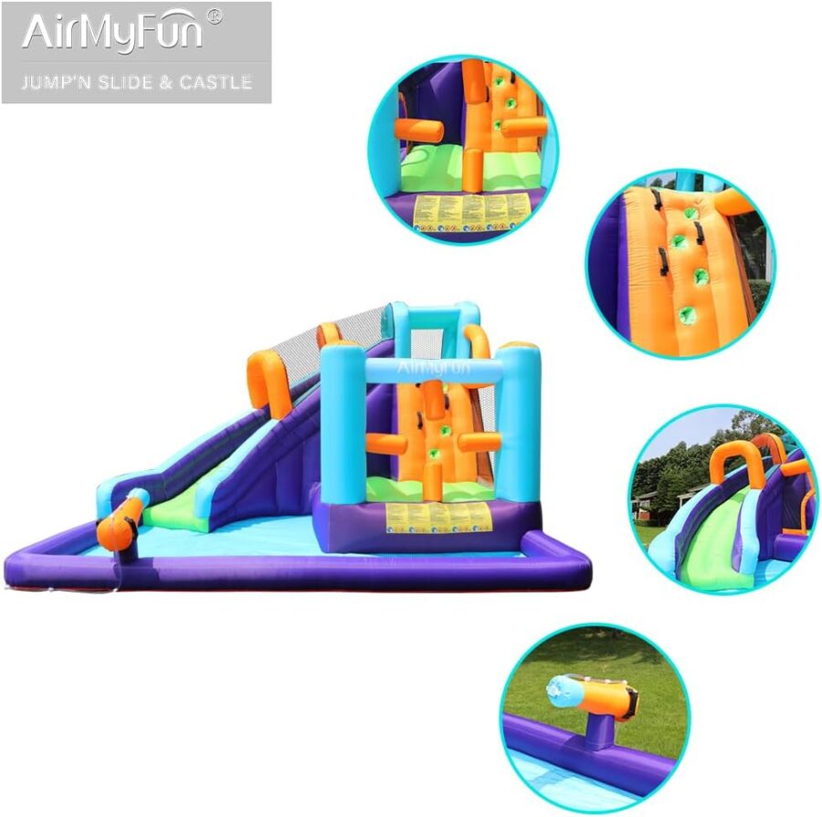 ⁦מתנפח מים עם מגלשה W83020 מבית Doctor Dolphin⁩ – תמונה ⁦2⁩
