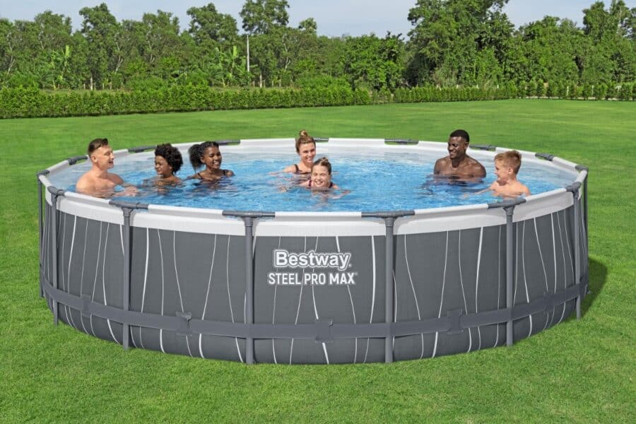 ⁦בריכת צינורות עגולה MAX (4.57X1.0 סמ) 561GD מבית BESTWAY⁩ – תמונה ⁦3⁩