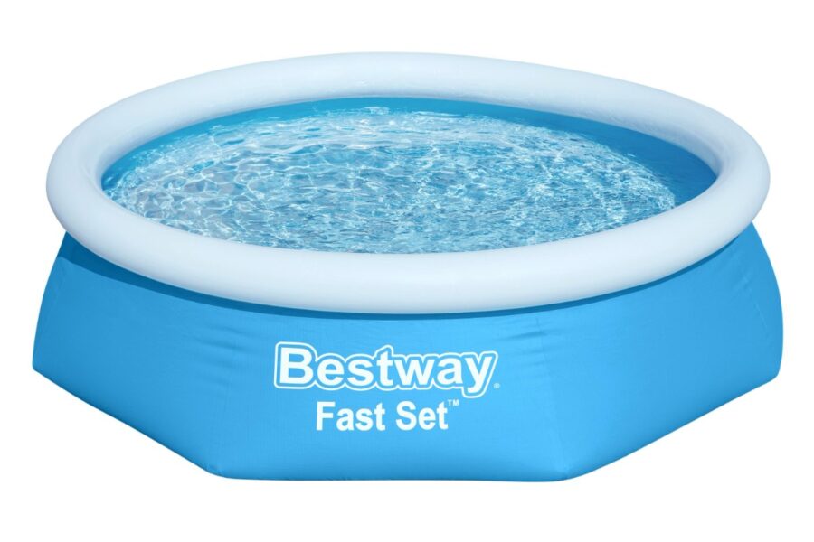 ⁦בריכה משפחתית עגולה FAST (244X61 סמ) 57450 מבית BESTWAY⁩ – תמונה ⁦5⁩