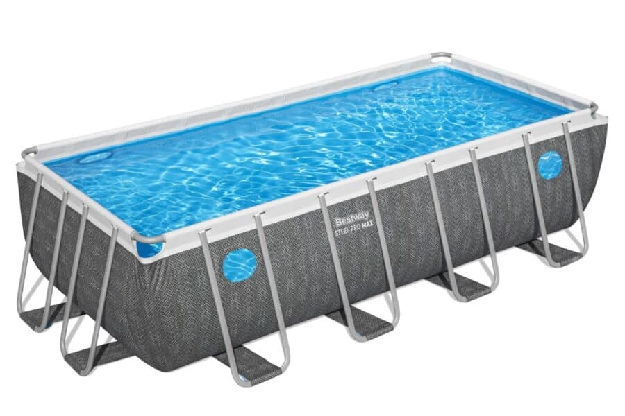 ⁦בריכת חלונות מלבנית (488X244X122 סמ) 561MB מבית BESTWAY⁩ – תמונה ⁦2⁩