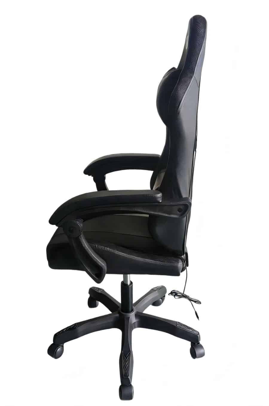 ⁦כיסא גיימינג בצבע שחור 7008RGBBLACK מבית LEVEL UP⁩ – תמונה ⁦3⁩