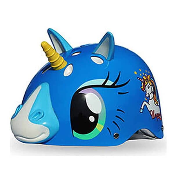 קסדה לילדים Magic Unicorn כחול מבריק SMALL 80359