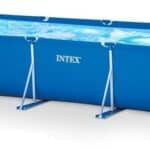 בריכת עמודים מלבנית כחולה (450X220X84 סמ) 28273 מבית INTEX