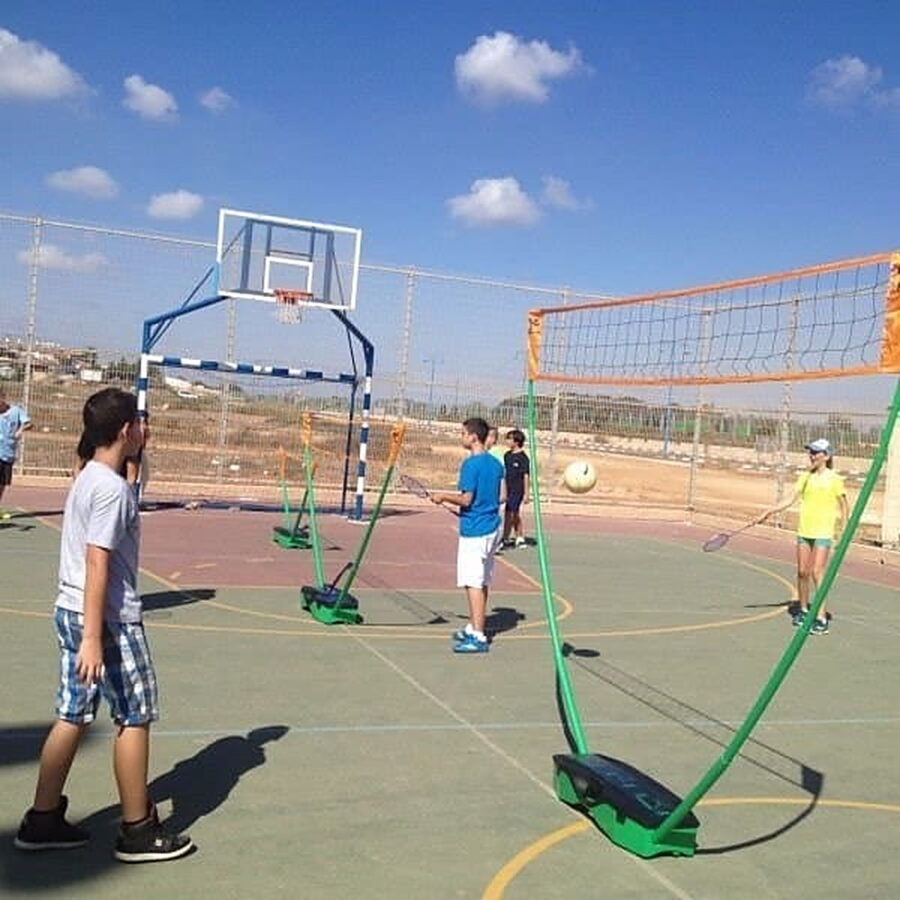 ⁦ערכת מולטי נט רשת ניידת בעלת 3 מצבים + 2 מוטות טלסקופיים DERBY⁩ – תמונה ⁦2⁩