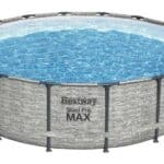 בריכת אולטרה עגולה בריקים MAX (488X122 סמ) 5619E מבית BESTWAY