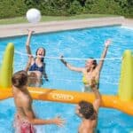 שער כדורעף מתנפח צף + כדור מתנפח (239X64X91 סמ) 56508 מבית INTEX