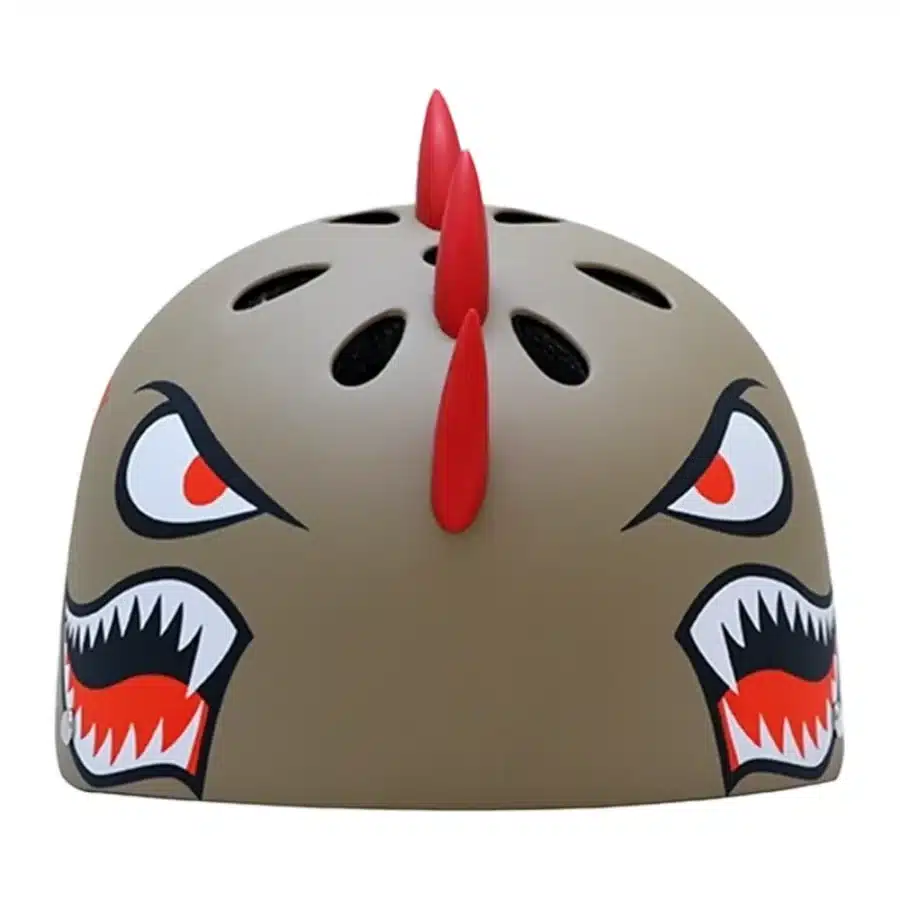 ⁦קסדה לילדים SHARK חום מדבר מט MEDIUM 82728⁩ – תמונה ⁦3⁩