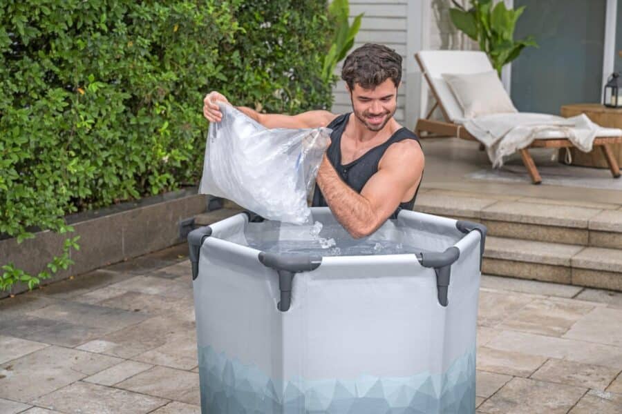 ⁦בריכת/אמבטיית קרח על עמודים ICE_BATH (90X80 סמ) 6002K מבית Bestway⁩ – תמונה ⁦6⁩