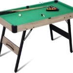 מיני שולחן סנוקר מתקפל 48 אינץ עם מסגרת עץ (122X61X76סמ) A248223B