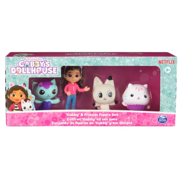 סט 4 בובות מהסדרה בית בובות של גבי 3655H מבית Gabby's Dollhouse