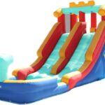 מתנפח מים עם מגלשה כפולה W73062 מבית Doctor Dolphin