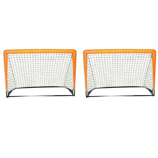 זוג שערים מרשת לכדורגל 1.2 מטר + תיק נשיאה (120X80X80 סמ) 54176133 מבית EUROLEAP