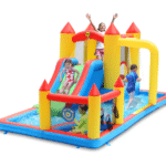 מתנפח משולב מקפצה ובריכת כדורים 9753 מבית Happy Hop
