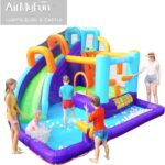 מתנפח מים עם מגלשה W83020 מבית Doctor Dolphin